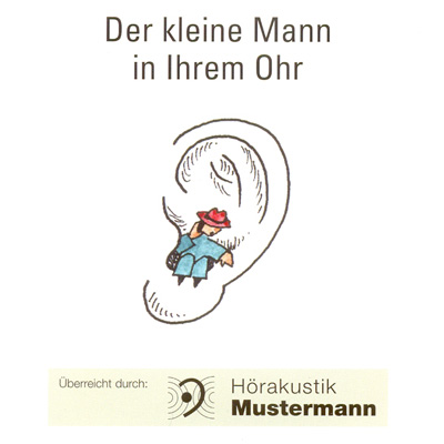 Individuelles Buchcover-  kleiner Mann