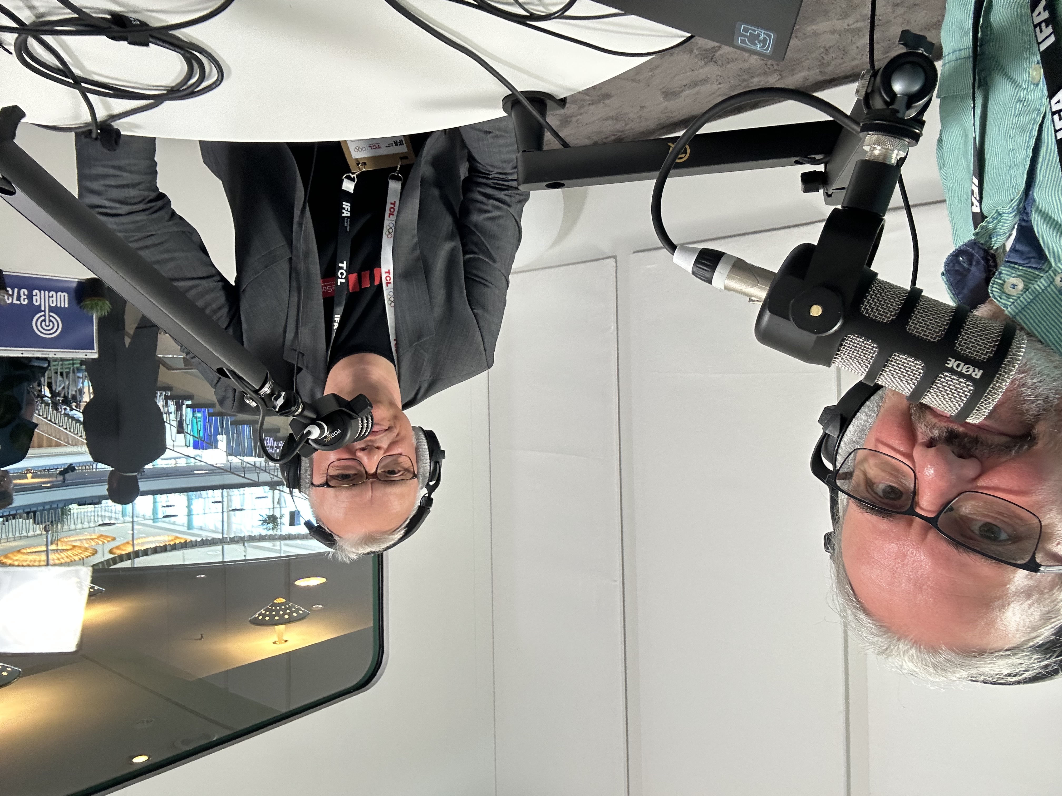 Martin Schaarschmidt bei Live-Talk auf der IFA 2025